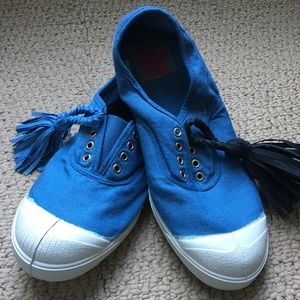 💙 BENSIMON Denim Blue original tennis shoe 💙